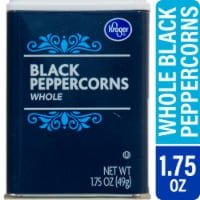 Kroger Whole Black Peppercorns Shaker