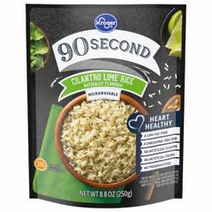 Kroger 90 Second Cilantro Lime Rice