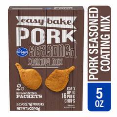 Kroger Easy Bake Pork Seasoned Coating Mix