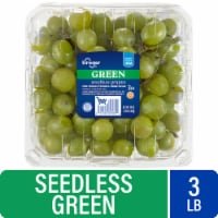 Kroger Fresh California Seedless Green Grapes