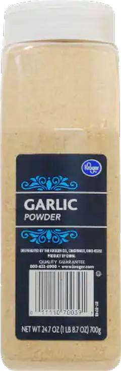 Kroger Garlic Powder Shaker