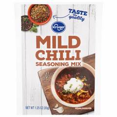 Kroger Mild Chili Seasoning Mix