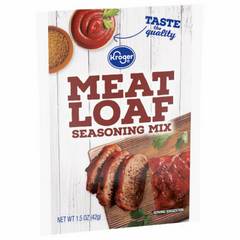 Kroger Meat Loaf Seasoning Mix