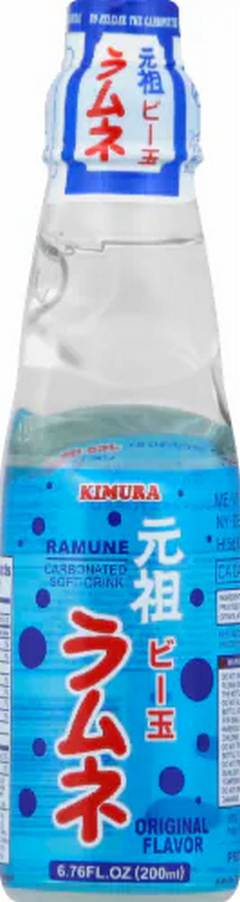 Kimura Ramune Original-flavored Soda 6.76 oz