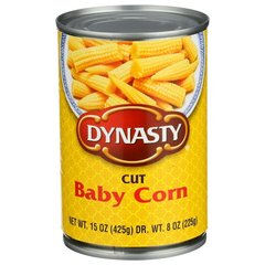 Dynasty Cut Baby Corn 15oz