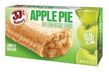 Jj's Bakery Pie Apple Lightly Glazed