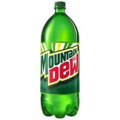 Mountain Dew Soda Bottle