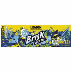 Brisk Iced Tea Lemon 12 fl oz 12 Count 12 ea