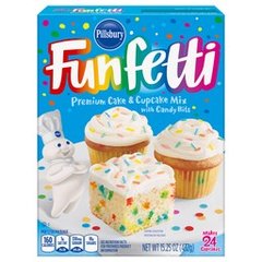 Pillsbury Funfetti Premium Cake & Cupcake Mix - 15.25oz