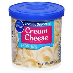 Pillsbury Creamy Supreme Cream Cheese Frosting, 16 oz
