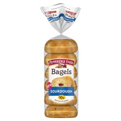 Pepperidge Farm Sourdough Bagels 21 oz Bag 6 Pack 21 oz