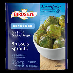 Birds Eye Seasoned Sea Salt & Pepper Brussels Sprouts 10 Ounces