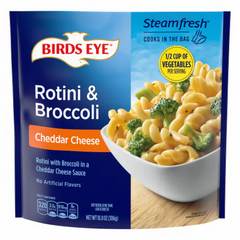 Bird's Eye Steam Fresh Pasta And Broccoli With Cheddar Cheese 10.8 Ounces