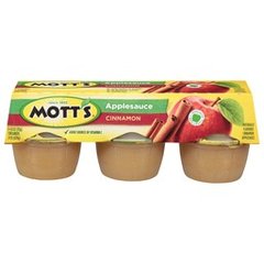 Mott's Cinnamon Applesauce Cups - 24oz/6ct