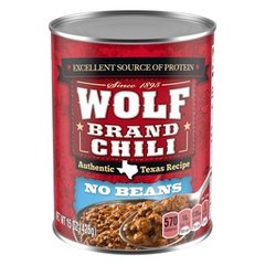 Wolf Brand No Beans Chili - 15oz