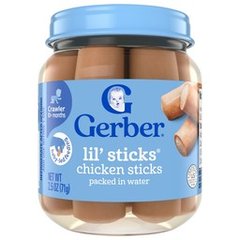 Gerber Mealtime for Baby Lil' Sticks - Chicken, 2.5 oz