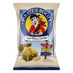 Pirate's Booty Aged White Cheddar Cheese Puffs 4 oz 4 oz