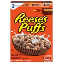 General Mills Reese's Peanut Butter Puffs Cereal 11.5 oz
