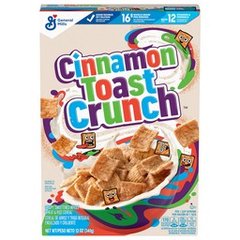 General Mills Cinnamon Toast Crunch Cereal, 12 oz