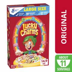 General Mills Lucky Charms with Magical Unicorn Cereal Large Size 14.9 oz