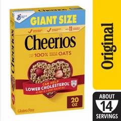 General Mills Cheerios Giant Size Cereal 20 oz