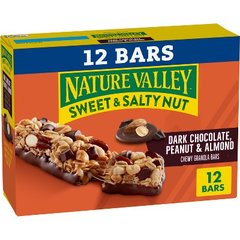 Nature Valley Granola Bars Dark Chocolate Peanut Almond 12 ct 14.4 oz 12 ea Box