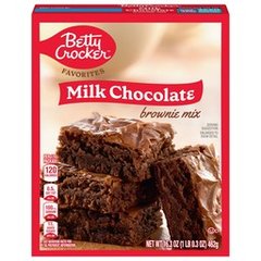 Betty Crocker Milk Chocolate Brownie Mix, 16.3 oz