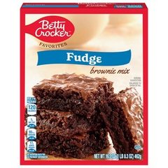 Betty Crocker Fudge Brownie Mix, 16.3 oz