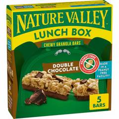Nature Valley Lunch Box Double Chocolate Bars 5 0.91 oz 4.6 oz