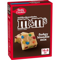 Betty Crocker Milk Chocolate M&M's Fudgy Blondie Mix