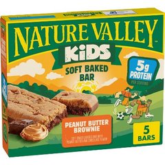 Nature Valley Kids Layered Protein Choc Peanut Butter Snack Bars - 6.75oz/5ct