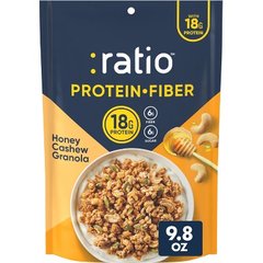 Ratio Protein Fiber Honey Cashew Granola 9.8 oz