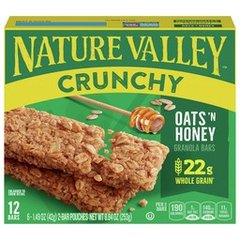 Nature Valley Oats 'N Honey Crunchy Granola Bars