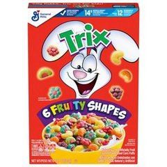 General Mills Trix Fruit Flavored Sweetened Corn Puff 10.7 oz