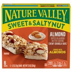 Nature Valley Sweet & Salt Nut Almond Chewy Granola Bars 1.2 oz 6 Count 7.4 oz