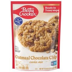 Betty Crocker Oatmeal Chocolate Chip Cookie Mix 17.5 Ounces