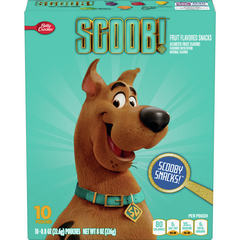 Betty Crocker Scoob! Assorted Fruit Flavored Snacks 0.8 oz 10 Count 8 oz