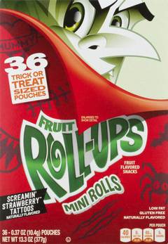 Fruit Roll-ups Halloween Mini Rolls - 36-13.3 Oz