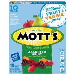 Mott's Assorted Fruit Flavored Snacks