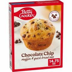 Betty Crocker Chocolate Chip Muffin and Quick Bread Mix