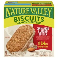 Nature Valley Biscuits Cinnamon Almond Butter 6.75 oz Box