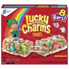 General Mills Lucky Charms Treats Bars, 8 ct