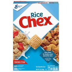 Rice Chex Gluten Free Breakfast Cereal Homemade Chex Mix Ingredient 12 oz 12 oz Box