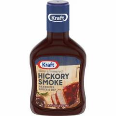 Kraft Hickory Smoke Slow-Simmered Barbecue Sauce & Dip, 17.5 oz