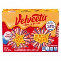 Velveeta USA and Star Shapes and Cheese Mac and Cheese, 1 Box, for Easy Dinner or Dinner Sides, Made with Real Cheese, 10 oz