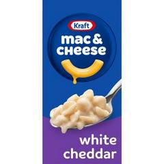 Kraft White Cheddar Pasta Shells Macaroni & Cheese Dinner, 7.3 oz