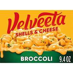 Kraft Velveeta Broccoli Shells & Cheese, 9.4 oz