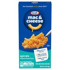 Kraft Spirals Dinners Dry 5.5 oz 5.5 oz
