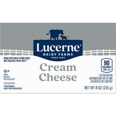 Lucerne Cream Cheese - 8 Oz