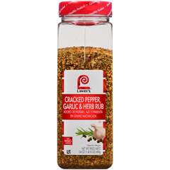 Lawry's Cracked Pepper, Garlic & Herb Rub, 24.0 oz Bottle